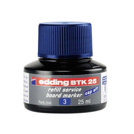 Edding refil za board marker BTK 25 ml plavi ( 6883 ) - Img 1