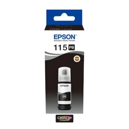 Epson C13T07D14A 115 Photo Black EcoTank Ink Kertridž