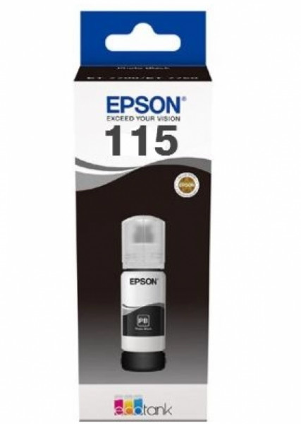 Epson pigment black Ink 115 C13T07C14A - Img 1