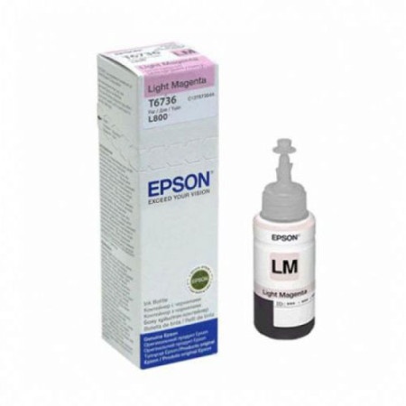 Epson T6736 EcoTank light magenta ink bottle ( C13T67364A )