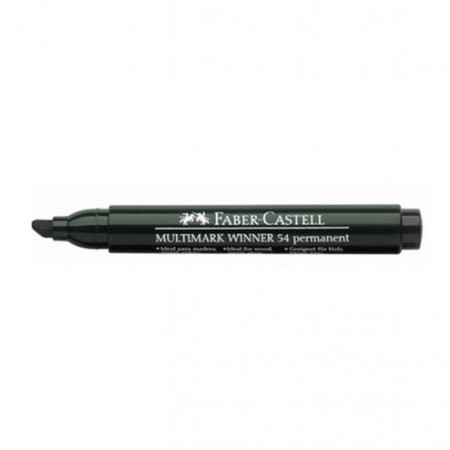 Faber Castell permanent marker crni kosi vrh 54 08232 (157999) ( 3621 )