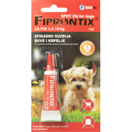 Fiprontix jedan komad-spot on za pse 1ml ( 04249 ) - Img 1