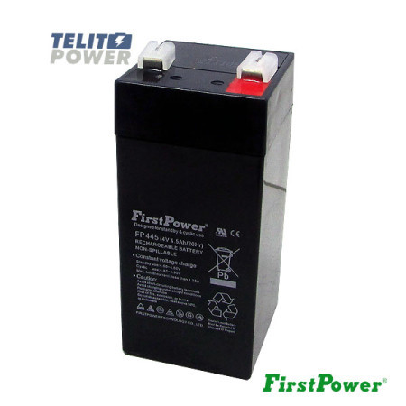 FirstPower 4V 4.5Ah FP445 terminal T1 ( 3313 )