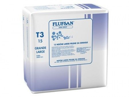 Flufsan pelene za odrasle Regular noćna Large od 70kg 15 kom ( 0310000 )