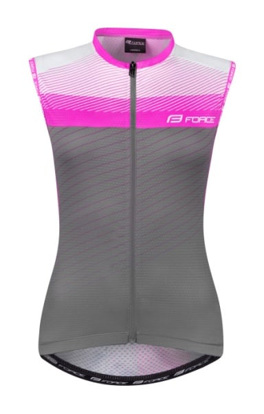Force dres force acceler lady bez rukava, sivo-pink xs ( 9001321-XS )