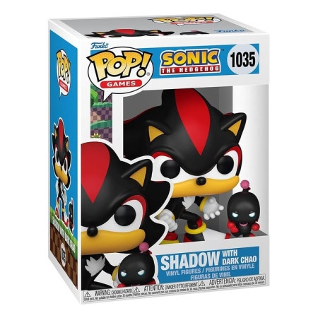 Funko POP! & Buddy: Sonic - Shadow w/Dark Chao ( 064554 )