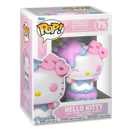 Funko POP! Sanrio: Hello Kitty 50th Anniversary - Hello Kitty In Cake ( 062284 )
