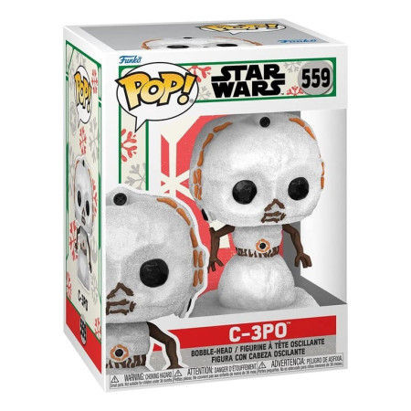 Funko POP Star Wars: Holiday - C-3PO (SNWMN) ( 050537 )