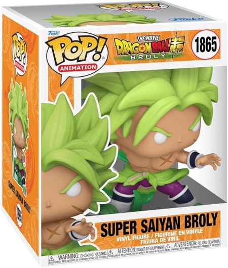 Funko POP! Super: Dragon Ball Super - Super Saiyan Broly 6" ( 066508 )