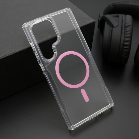 Futrola aura magsafe za samsung s928b galaxy s24 ultra 5g roze ( F118613 )