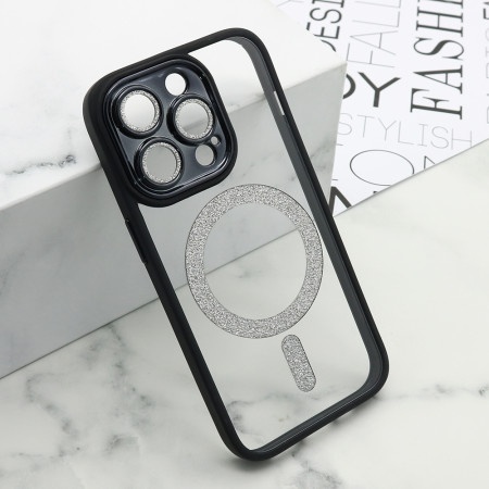 Futrola diamond magsafe za iphone 14 pro (6.1) crna ( F114969 )