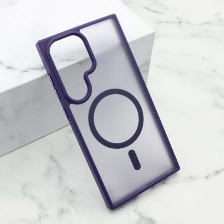 Futrola silky magsafe matte za samsung s928b galaxy s24 ultra 5g ljubicasta ( F115048 )