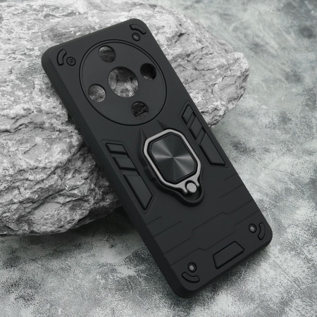 Futrola square ring za honor magic 6 lite crna ( F114880 )