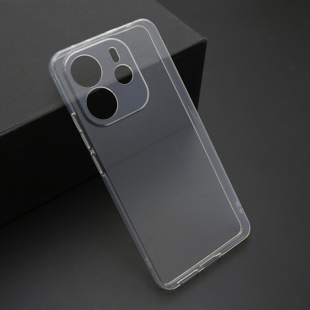Futrola ultra tanki protect silikon za xiaomi redmi note 14 4g providna (bela) ( F119730 )