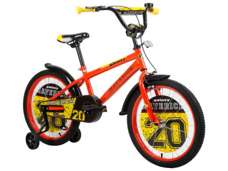 Galaxy bicikl dečiji maverick 20&quot; narandžasta ( 590022 ) - Img 1