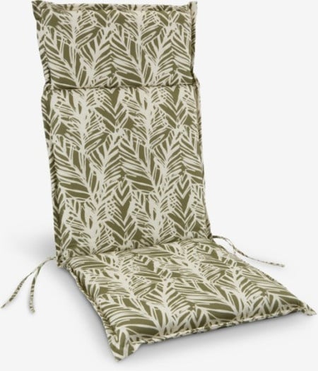 Garden cushion recliner chair