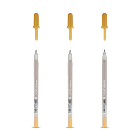 Gelly Metallic, gel olovka, gold, 51, 1.0mm ( 672361 ) - Img 1