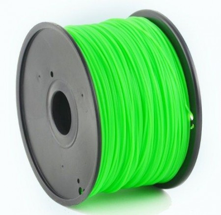 Gembird ABS filament za 3D stampac 1.75mm, kotur 1KG green 3DP-ABS1.75-01-G