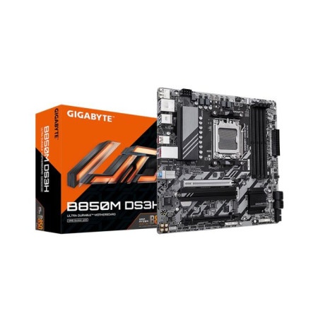 Gigabyte B850M DS3H AM5, AMD B850 Chipset, 4x DDR5