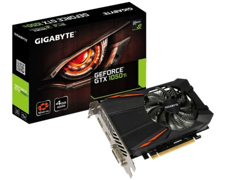 Gigabyte nVidia GeForce GTX 1050 Ti 4GB 128bit GV-N105TD5-4GD rev.1.1 grafička kartica