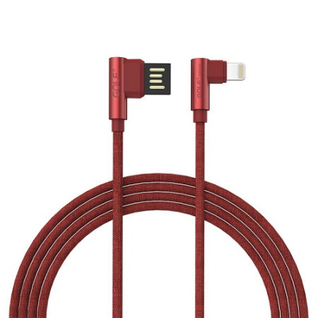 Golf USB kabl na lighting 1m 90° GC-48m red ( 00G211 ) - Img 1