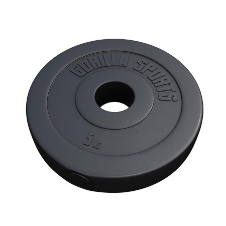 Gorilla Sports Plastični olimpijski tegovi (5 kg) ( 101184-00006-0010 )