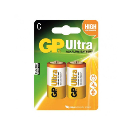 Gp baterija ultra alkalna LR14 -2 kom ( 0407 ) - Img 1