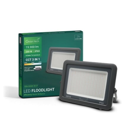 Green tech led reflektor aluminijumski 200w 3cct ip65 ( S3X-200W-3CCT )