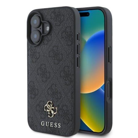 Guess magsafe maska za iphone 16 classic black ( GUHMP16SP4SM4MK )-1