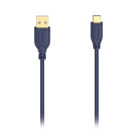 Hama usb-c kabl, fleksibilan,bakar,pozlata, 0.75m teget ( 200635 )