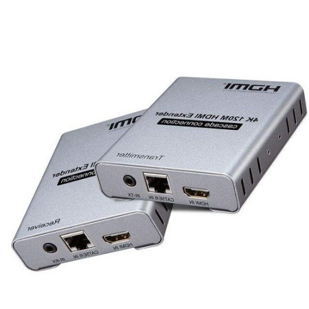 HDMI extender 4K 120m 2 adaptera 5e/6 HDEX-12 ( 11-470 )