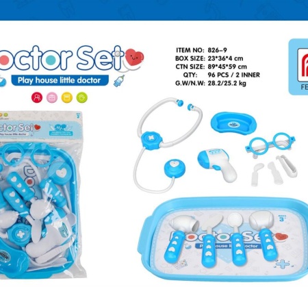 Hk mini doktorski set, plavi ( A090551 )