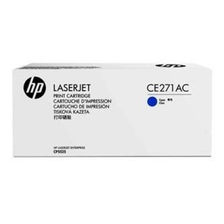 HP 650A Contractual/plava toner ( CE271AC )