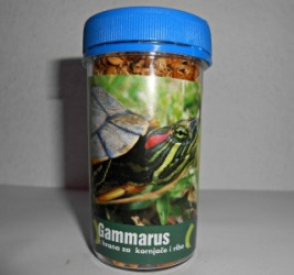 Hrana za kornjače i ribice Gammarus 120ml - Sušeni račići - Img 1
