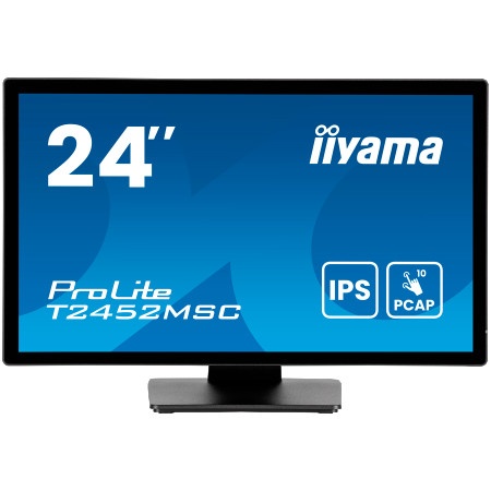 Iiyama 24" IPS Bonded PCAP, 10P Touch ( T2452MSC-B1AG )