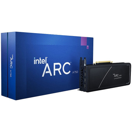 Intel arc A750 limited edition graphics (8GB), 1xHDMI, 3xDP, box procesor ( 21P02J00BA )