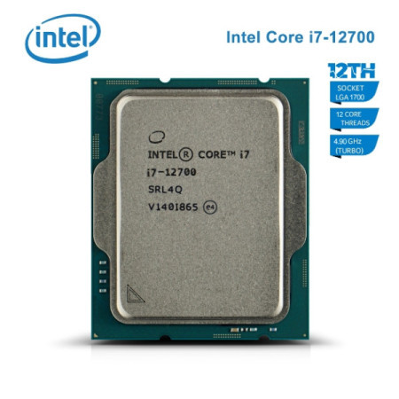 Intel CPU s1700 core i7-12700 12-Core up to 4.90GHz Tray procesor