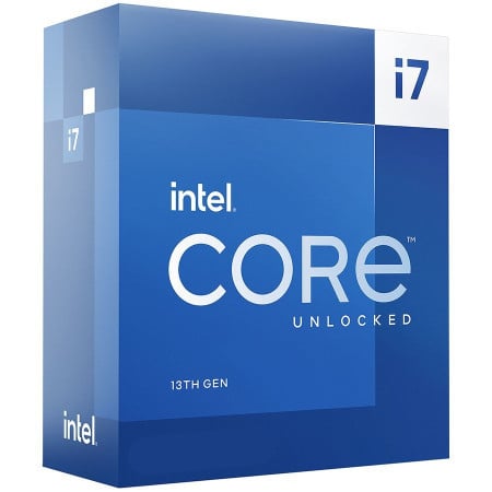 Intel desktop core i7-13700F (2.1GHz, 30MB, LGA1700) box procesor ( BX8071513700FSRMBB )  - Img 1