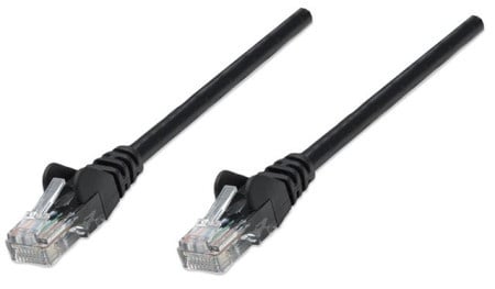 Intellinet 342100 Patch,Cat6 Compatible, U/UTP, 15m, crni Kabl ( 0001239012 )