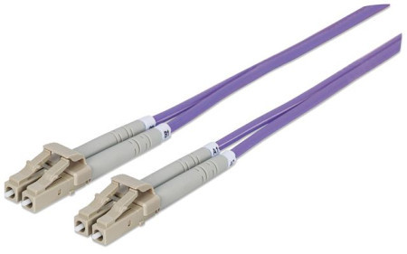 Intellinet fiier optic, MM, LC/LC, 50/125, OM4, 1m, violet ( 0001321964 )