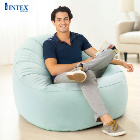 Intex Beanless Bag fotelja na naduvavanje - svetlo ZELENA ( 68590 ) - Img 1