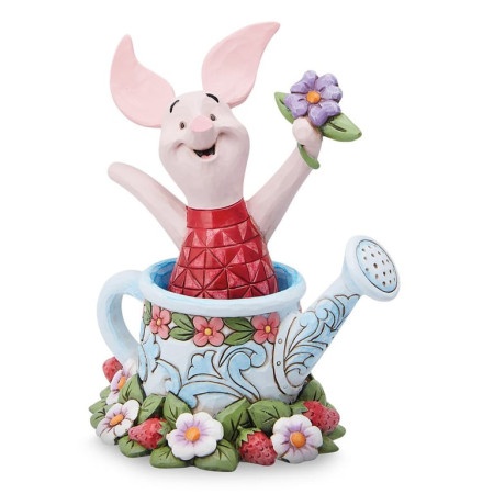 Jim Shore Picked for You (Piglet in Watering Can Figurine) ( 063362 )