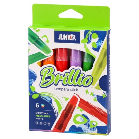 Junior Brillio stick, tempera u stiku, pastel, 6K ( 132090 )