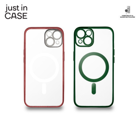 Just in case 2u1 extra case mag mix paket zeleno crveni za iPhone 14 ( MAG108GNRD ) - Img 1