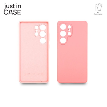 Just in case 2u1 Extra case MIX PLUS paket maski za telefon Samsung S25 Ultra PINK ( MIXPL236PK )