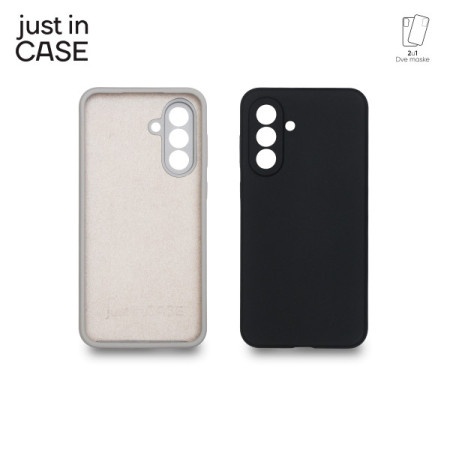 Just in case 2u1 Extra case MIX PLUS paket maski za telefon Samsung Galaxy A36 CRNI ( MIXPL239BK )