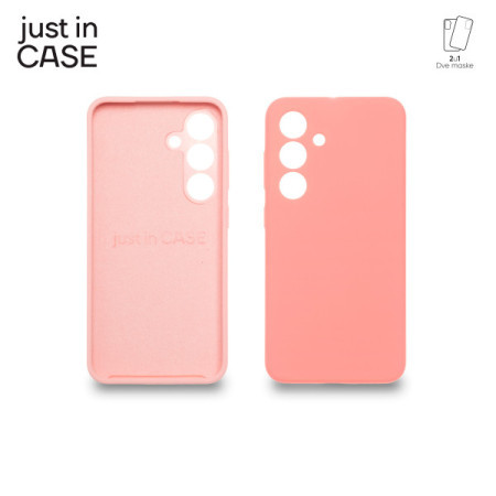 Just in case 2u1 extra case mix plus paket maski za telefon Samsung S24 pink ( MIXPL224PK )