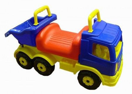 Kamion guralica za decu - crveno-plavi - 68x25x32cm ( 016614 )