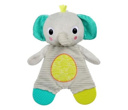 Kids ii  12347 bright starts  glodalica - snuggle &amp; teethe - elephant  0m+ ( SKU12347 ) -1