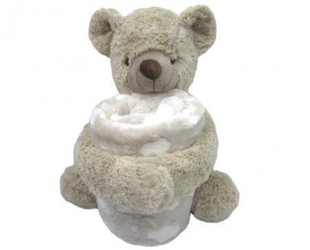 Kikka Boo Set igračka + ćebence Teddy ( 31103020045 ) - Img 1